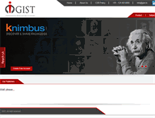 Tablet Screenshot of gist.in